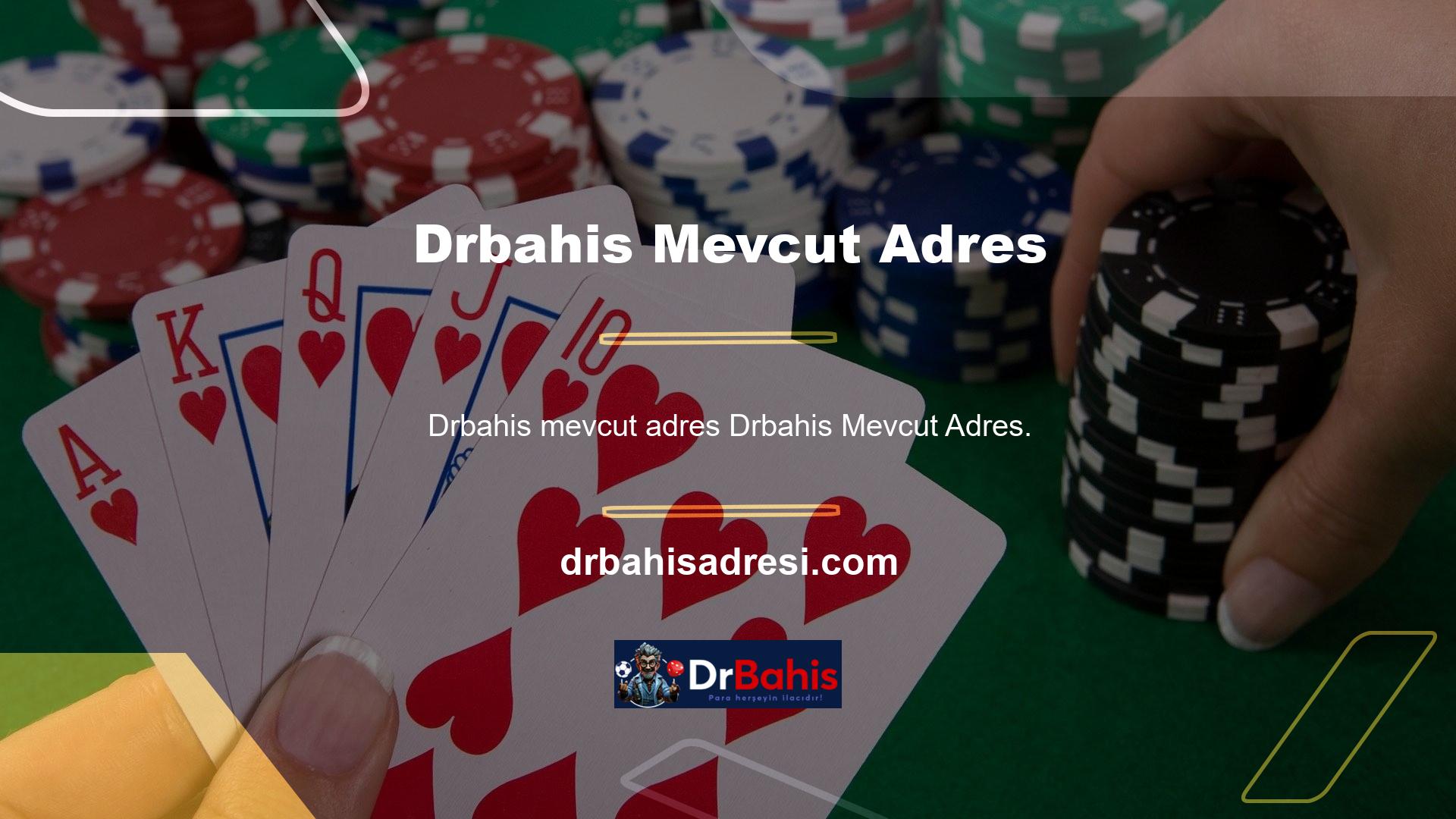 Drbahis neden adresini değiştirdiği sorusundan bu yana, şimdi sitenin mevcut adresine geçebiliriz