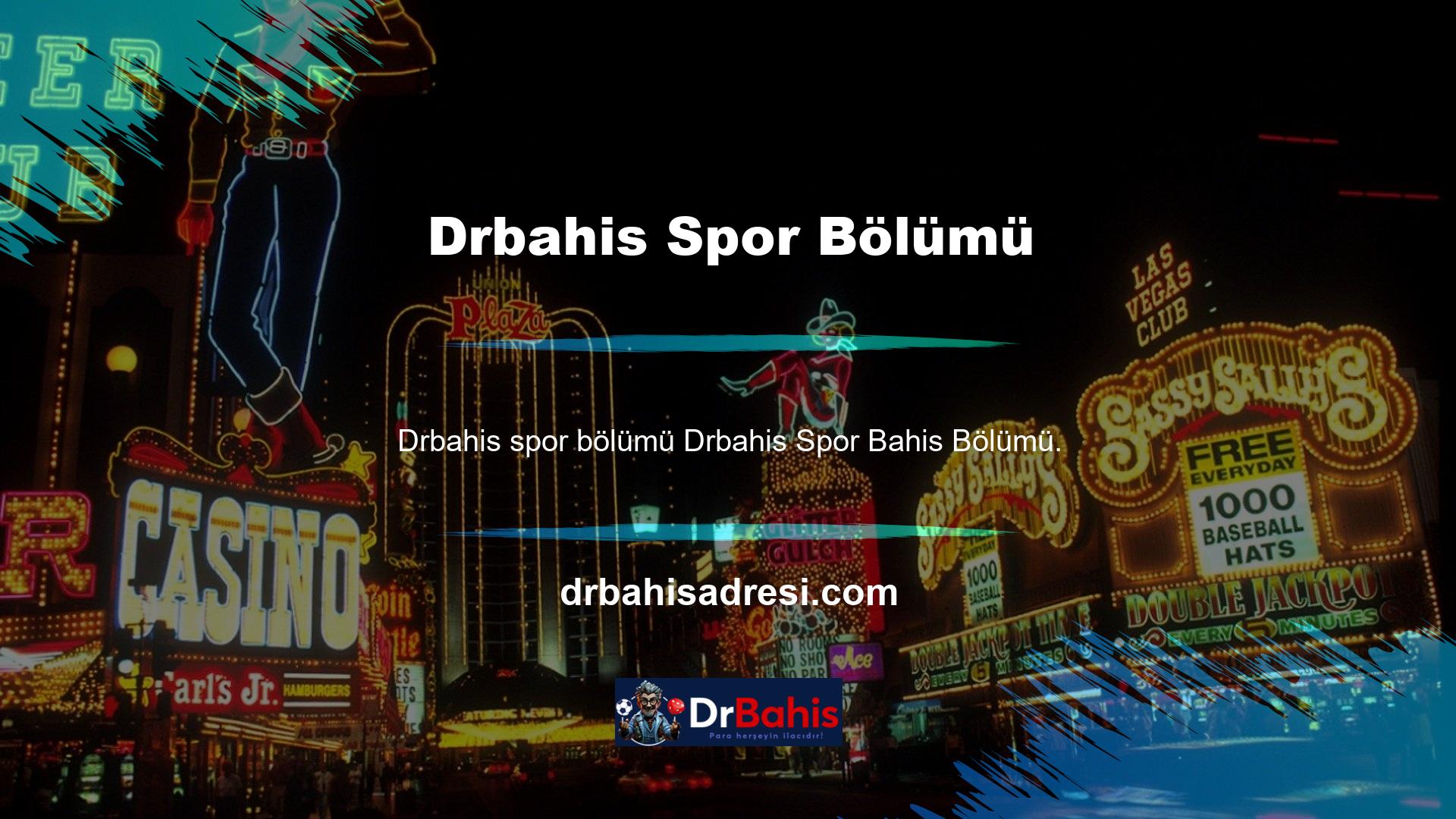 Bir sonraki bölüme geçmeden önce bahis yapmak istediğiniz sporları seçmeniz gerekir, size spor bahis bölümüne ve içindeki seçeneklere ve navigasyona nasıl erişeceğiniz hakkında daha fazla bilgi vereceğiz