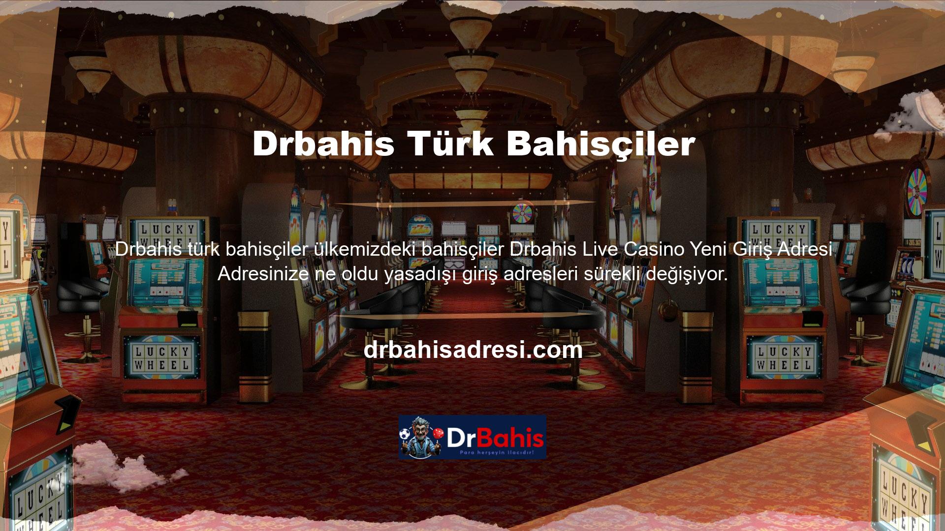 Site, Drbahis canlı bahis oyunlarına katılmanıza ve çeşitli spor kitaplarından kuponlar hazırlamanıza olanak tanır